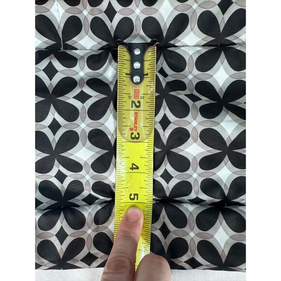 Ju Ju Be Black and Red Tote Diaper Bag Weekender Pockets Large Travel Bag - Picture 10 of 11